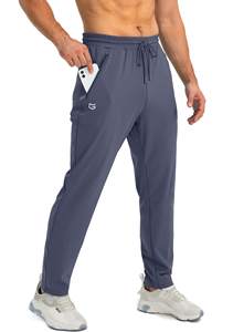 Pantalon de golf avec logo personnalisé Pantalon de jogging tissé léger, respirant, à séchage rapide pour le travail avec 3 poches - Product Image 6