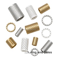 High Precision Ball Bearing Sleeve Copper Aluminum Resin Retainer Ring Grease Lubricated Press Fit for Electric Motor Bearing