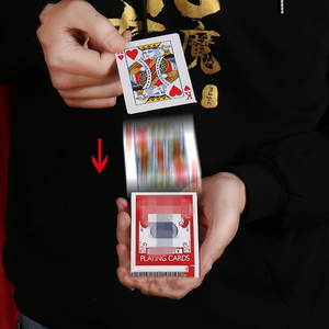 Tarjeta en la caja trucos de magia, tarjeta accesorios mágicos ilusiones Primer plano truco mágico mago fácil de hacer mentalismo - Product Image 6