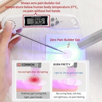 BORN PRETTY Gel de construction UV pour ongles en pot, auto-nivelant, doux, sans TPO, sans douleur, conforme aux normes européennes, vente en gros