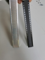 Production professionnelle nouvelle arrivée barre d'espacement en aluminium de soudage avant pour unités de verre isolant de taille différente