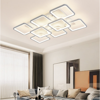 Plafonnier en acrylique LED, lampe de salon, lampe de chambre à coucher, lampe de salle à manger, plafonnier moderne