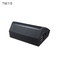 TM15 Enceinte de monitoring de scène passive 2 voies 15 pouces 600W RMS 130dB SPL max en contreplaqué pour sonorisation live