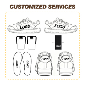 겨울용 디자이너 캐주얼 스니커즈, 편안한 레트로 스포티 레이스업 워킹화 (코튼 안감) - Product Image 5