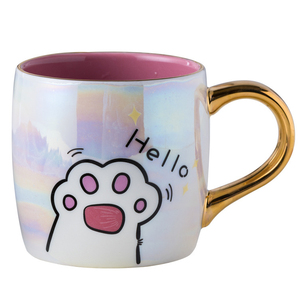 Set di <span class=keywords><strong>Tazze</strong></span> <span class=keywords><strong>da</strong></span> Espresso in Ceramica, <span class=keywords><strong>Tazze</strong></span> <span class=keywords><strong>da</strong></span> Caffè in Stile Giapponese, Set <span class=keywords><strong>da</strong></span> Tè in Ceramica Smaltata, <span class=keywords><strong>Tazze</strong></span> Impilabili Carine per Casa - Product Image 4