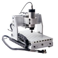 DIY Mini CNC Machine Outil 3020 4 Axes 800w Mini Banc Tour Est Convient Pour Le Travail Du Bois PCB Gravure Métal Coupe