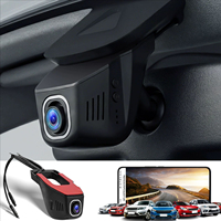 Caméra de tableau de bord de type U, vision nocturne HD, caméra de surveillance pour camion et voiture, accessoires de véhicule, enregistreur vidéo de tableau de bord