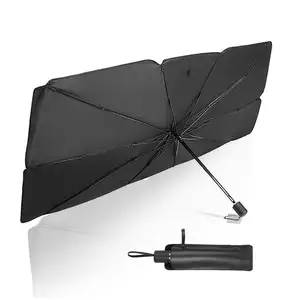 Fast Delivery Car Windshield Sun Protection Umbrella UV Rays and Heat Car Sun Umbrella-Block Heat Car Top Umbrella