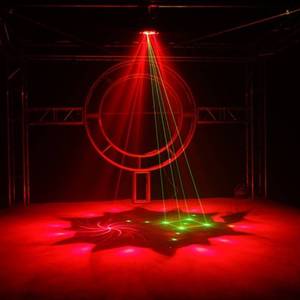 Barre Laser LED 100W 80 RGB Mixte KTV Atmosphère <span class=keywords><strong>Flash</strong></span> Stage DMX512 IP20 Contrôle de la lumière sonore pour Projection Effet clignotant pour - Product Image 4