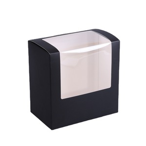 Custom Printed Paper Hat <strong>Box</strong> with Clear Window - Eco-Friendly <strong>Baseball</strong> <strong>Cap</strong> Packaging with Logo Printing - Product Image 2