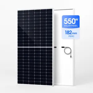 Módulo solar Sunket Módulo fotovoltaico Tipo P Media celda Monocristalino PERC 580W 550W 600W Proveedor directo del fabricante