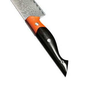 Cuchillos de Chef Japoneses de Acero Inoxidable con Mango de Madera y Acabado Satinado para Uso con la Mano Derecha, Cuchillo de Chef en Venta - Product Image 4