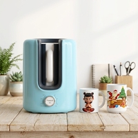 Presse à chaud semi-automatique pour tasses Airbag 15 oz PD150, facile à utiliser, nouvelle, 110V/220V, garantie 1 an