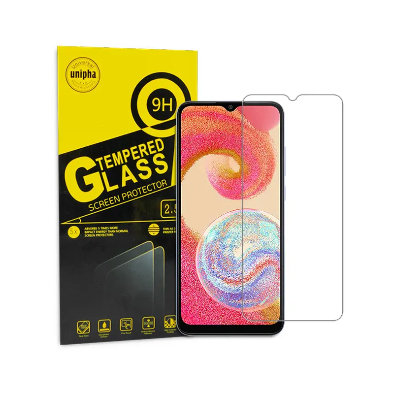 Anti-broken Rubber Airbags Edge Tempered Glass 18D High Quality Screen Protector for Samsung Galaxy A32 A52 A71 A51 A02s S21 A12