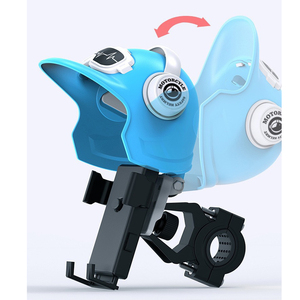 Soporte Universal para Teléfono con Rotación de 360° para Manillar y Espejo Retrovisor, Resistente a la Lluvia y al Sol, para Bicicleta y Motocicleta - Product Image 5