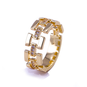 Anello Unisex Stile Punk, Gioiello di Moda Scintillante, Vendita all'Ingrosso - Product Image 6