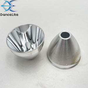 Индивидуальный большой алюминиевый отражатель 45 мм x 40 мм x 10 мм, чашка для фонарика SMO OP, отражатель для светодиодов CREEXHP70 - Product Image 4