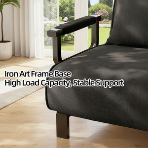 Sillón Cama 3 en 1 Convertible Plegable Color Gris Carbón, Sofá Cama para Invitados, Sessel mit Schlaffunktion, Envío Rápido en la UE - Product Image 6