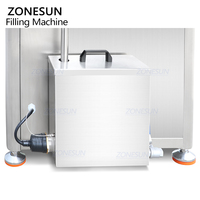 ZONESUN ZS-WCHJ1C pompe à Piston automatique pommade liquide visqueux gelée de pétrole cosmétique crème pâte Machine de remplissage avec chauffage