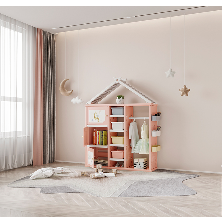 ChowChow kids plastic toy rack shelf