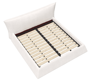 เตียงปรับระดับได้ขนาดควีนไซส์สุดหรู พร้อมหัวเตียงกำมะหยี่แบบติดกระดุม ดีไซน์ทันสมัย โครงไม้สักเป็นมิตรกับสิ่งแวดล้อม สำหรับห้องนอน - Product Image 6