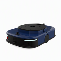 Robot mobile autonome (AMR) avec navigation LiDAR SLAM, roues omnidirectionnelles pour l'automatisation des entrepôts