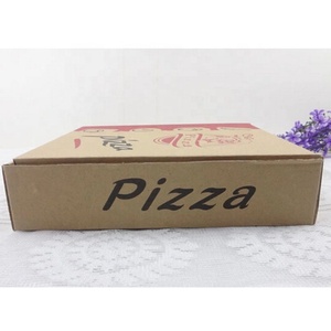 Desechable de alta calidad impreso Pizza de comida caja de cartón caja de embalaje - Product Image 6
