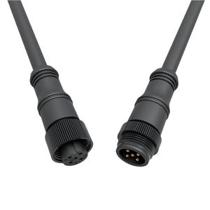 IP67防水円形コネクタケーブルアセンブリ、2/<span class=keywords><strong>3</strong></span>/4/5ピンオス＆メスプラグワイヤーハーネス、屋外LED照明用 - Product Image 3