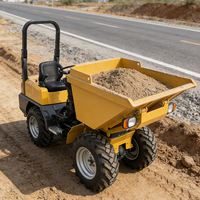Dumper à roues robuste avec support hydraulique pour un entretien et des réparations faciles – Direct Usine
