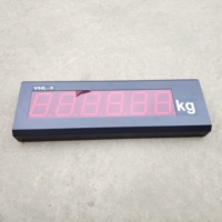 Indicador de Báscula YAOHUA YHL-3 YHL-5 YHL-8 con Pantalla LED Grande y Texto Rojo para Báscula de Camiones