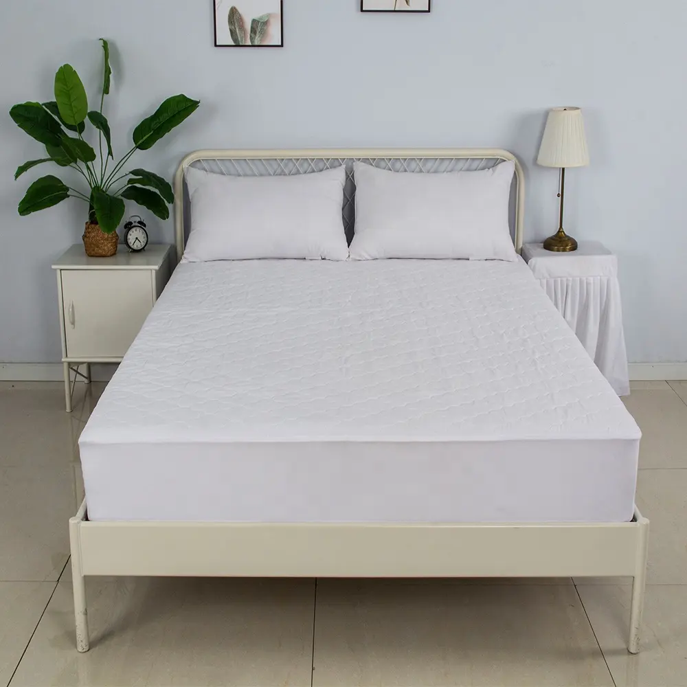 2024 nova capa de cama impermeável de alta qualidade protetor de colchão acolchoado de microfibra para casa