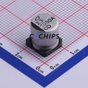 ตัวเก็บประจุอิเล็กโทรไลต์อะลูมิเนียมแบบ SMD รุ่น UCD1A102MNL1GS ขนาด D10xL10.5 มม. 1000uF 20% 10V 425mA-120Hz - Product Image 1