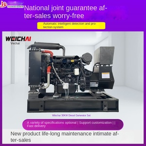 גנרטור דיזל 30 קילוואט, 375 קילוואט-אמפר, 50/60 הרץ, תלת פאזי, 220 וולט 380 וולט, עם מערכת הגנה אוטומטית חכמה - Product Image 5