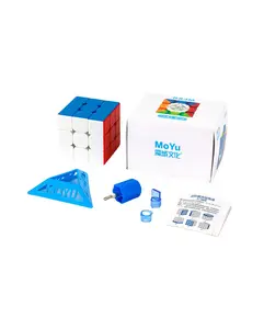 2021 Magic Cube Lazada Promotional Puzzle MOYU RS3M Magnetic Stickerless 3*3 Speed Cubes