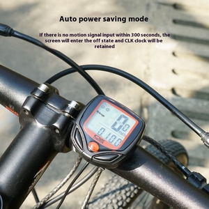 Bicicleta Acessórios Velocímetro sem fio Luminous Código <span class=keywords><strong>Sensor</strong></span> Velocímetro para Mountain Riding Road Bike Quilometragem - Product Image 3