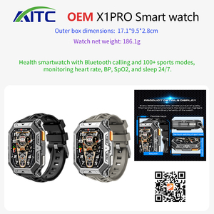 Smartwatch AMOLED con Chiamate, ECG, Frequenza Cardiaca, Pressione Sanguigna, GPS, Ricarica Magnetica, Impermeabile IP68, Batteria da 15 Giorni - Product Image 6