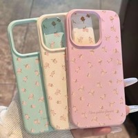 Nouvelles Coques de Téléphone Antichoc de Luxe à Motifs Floraux pour iPhone 18 17 Air 16 Plus Pro Max 15 14 13 12 11 – Housse de Protection Personnalisable avec Logo