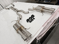 Échappement Catback à soupapes de performance pour BMW M6 E63 E64 S85 V10 - Son réglable et acier inoxydable SS304 de qualité supérieure