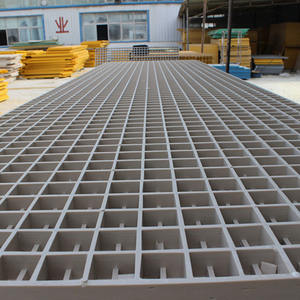 Grilles en fibre de verre durables, grilles en FRP, revêtements de sol, grilles en GRP, plateformes moulées, passerelles, <span class=keywords><strong>plastique</strong></span> en fibre de verre, service de découpe sur mesure - Product Image 4