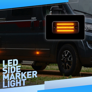 Feux clignotants à LED pour pièces automobiles, pare-chocs avant, feux de position latéraux pour <span class=keywords><strong>Fiat</strong></span> Ducato Peugeot Boxer - Product Image 2