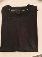 Camiseta de Hombre 2026, Nueva, de Alta Calidad, Verano, Transpirable, Cuello Redondo, Cómoda, Informal, Lisa, Absorbe la Humedad, Estilo Vintage