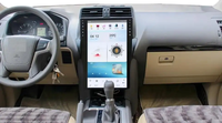 Lecteur audio de voiture 16 pouces Android11.0 Tesla lecteur de navigation gps pour Toyota Prado150 2018 2019 écran tactile vertical CarPlay + DSP