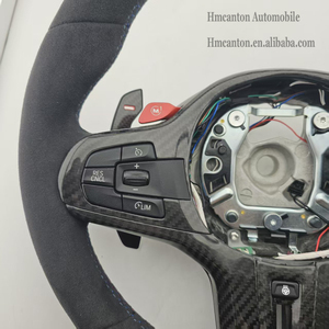 Hot Products Alcantara Paddle LED Steering <b>Wheel</b> for BMW G20 G30 G01 3 Series 5 Series Car Steering <b>Wheel</b> - Product Image 3