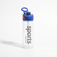 Bouteille d'eau portable de sport d'extérieur grande capacité en plastique, résistante aux chutes, pour l'été, pour voiture, bouteille spatiale, bouteille d'eau scolaire