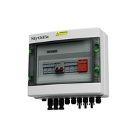 Boîtier de Combinateur Solaire Photovoltaïque MythEle DC500V 3 Entrées 1 Sortie 500V, Étanche IP65, Certifié CE, Boîtier PC+ABS