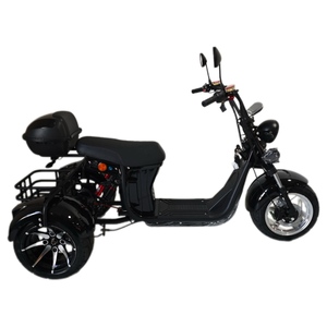 <span class=keywords><strong>Scooter</strong></span> électrique Citycoco 2026 amélioré, <span class=keywords><strong>scooter</strong></span> à trois <span class=keywords><strong>roues</strong></span>, pneus larges de 8 pouces, double batterie, chariot de golf avec coffre - Product Image 1