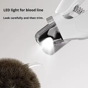 क्रॉस-बॉर्डर 2-इन-1 पालतू नाखून क्लिपर्स ग्राइंडर द्वारा हल्के एंटी-स्लिप डिज़ाइन डिजिटल डिस्प्ले पिल्ला के लिए डबल शोर कम - Product Image 3