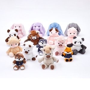 Juguetes de Peluche Personalizados con Logotipo Promocional, Peluches Suaves de Elefante, Panda, Cerdo, Muñecos de Animales del Bosque, Regalo para Eventos - Product Image 6