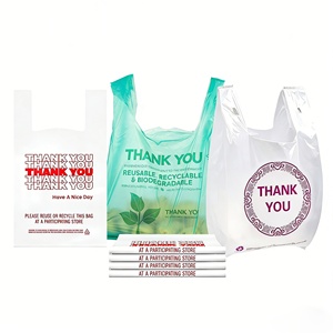 Sacs de courses biodégradables en PLA durables, pliables, gaufrés et tendance, pour entreprises et supermarchés, 1 tonne - Product Image 2