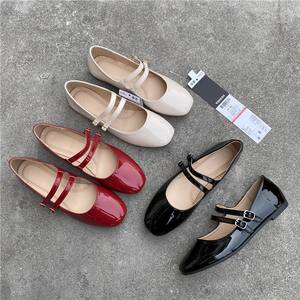 Женские балетки с квадратным носком - Product Image 1